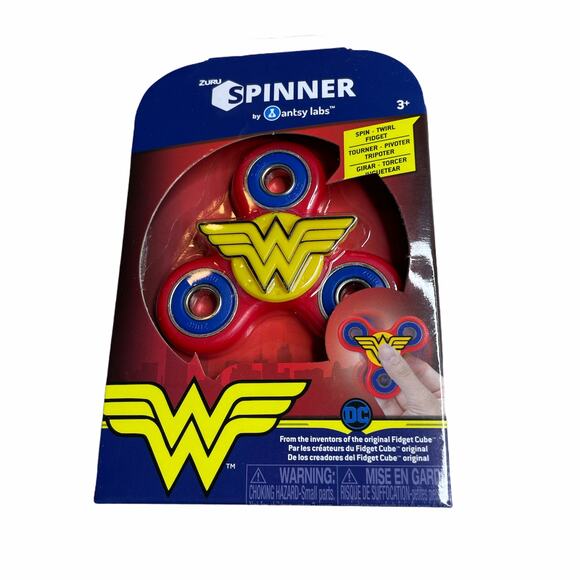 DC Wonder Woman Spinner *New In Package* - Picture 1 of 4